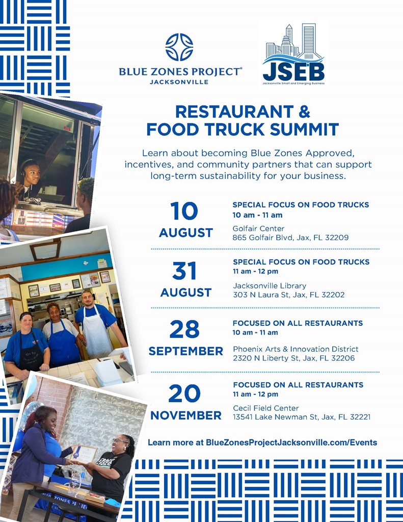Restaurant Summit Event Flyer