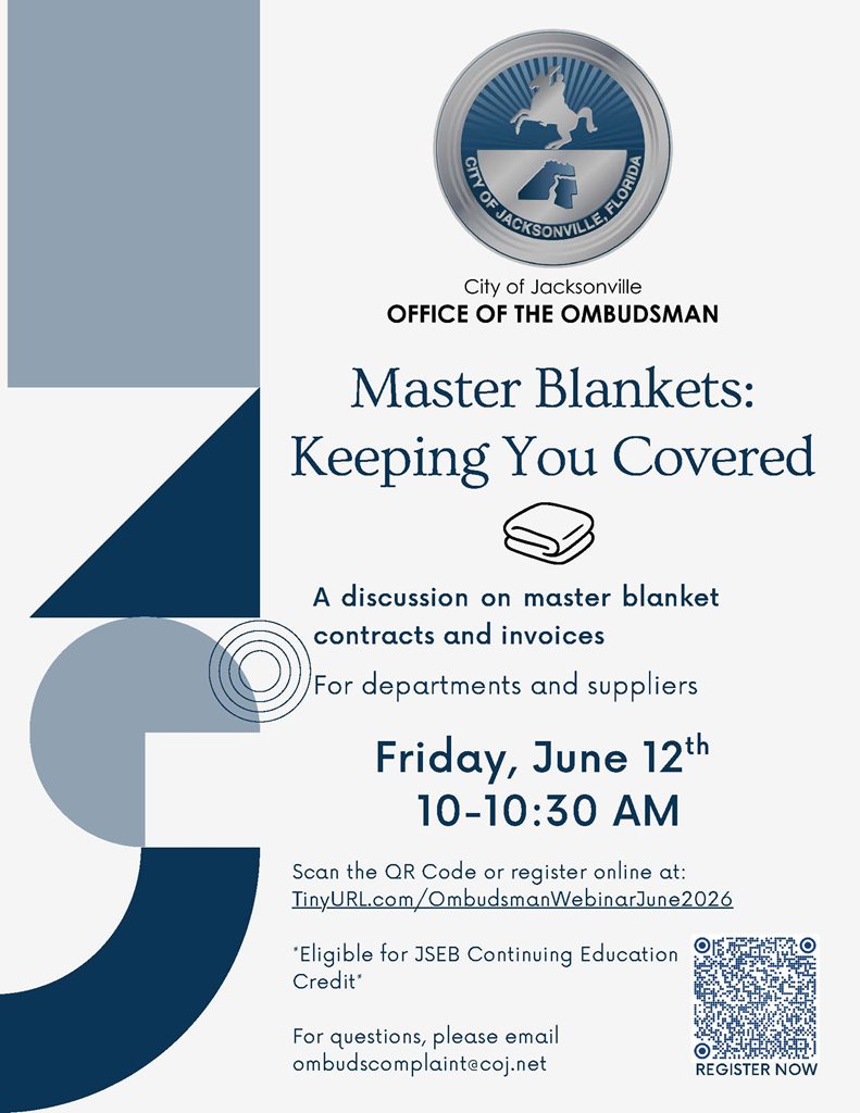 Flyer for Master Blankets Webinar